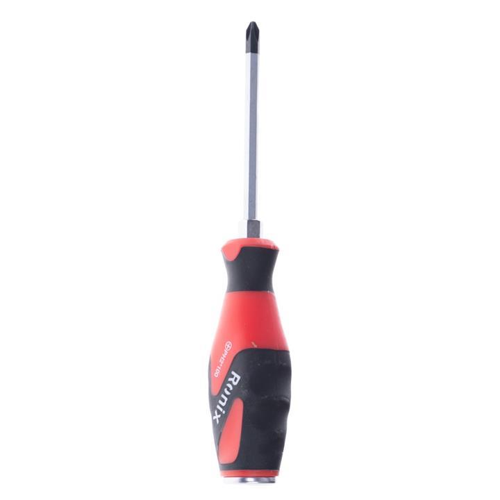 پیچ گوشتی دسته TPR ضربه خور سایز ۱۰۰×۶ چهارسو رونیکس مدل Ronix RH-2970